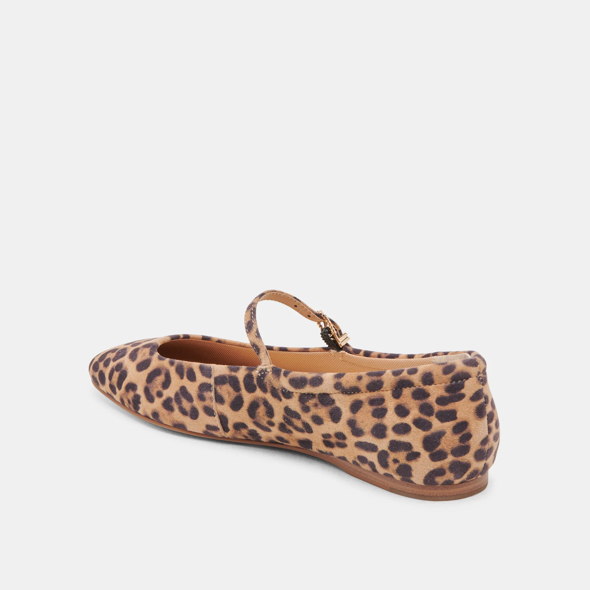 REYES BALLET FLATS DK LEOPARD SUEDE 14 REYES BALLET FLATS DK LEOPARD SUEDE