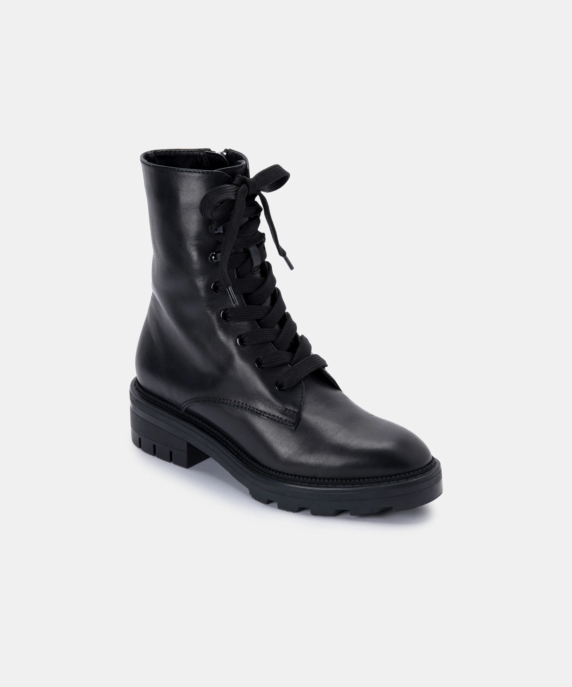 LOTTIE BOOTS BLACK LEATHER 5 LOTTIE BOOTS BLACK LEATHER
