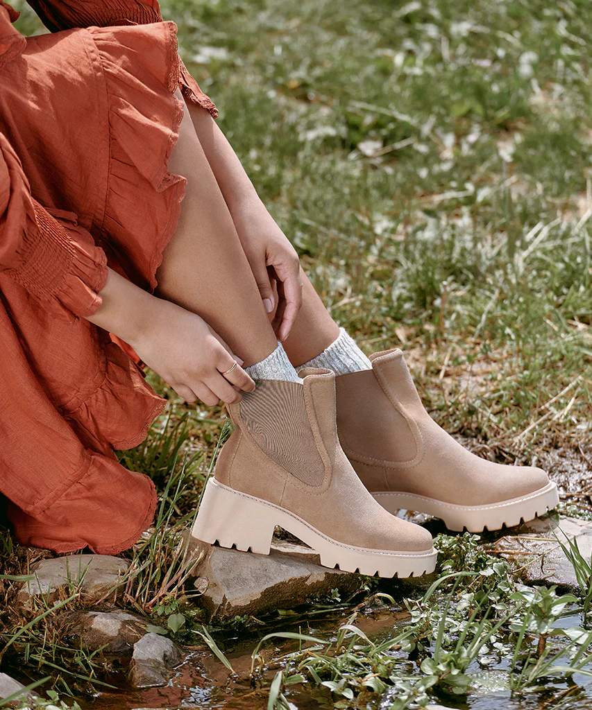 HAWK H20 WIDE BOOTIES MUSHROOM SUEDE 14 HAWK H20 WIDE BOOTIES MUSHROOM SUEDE