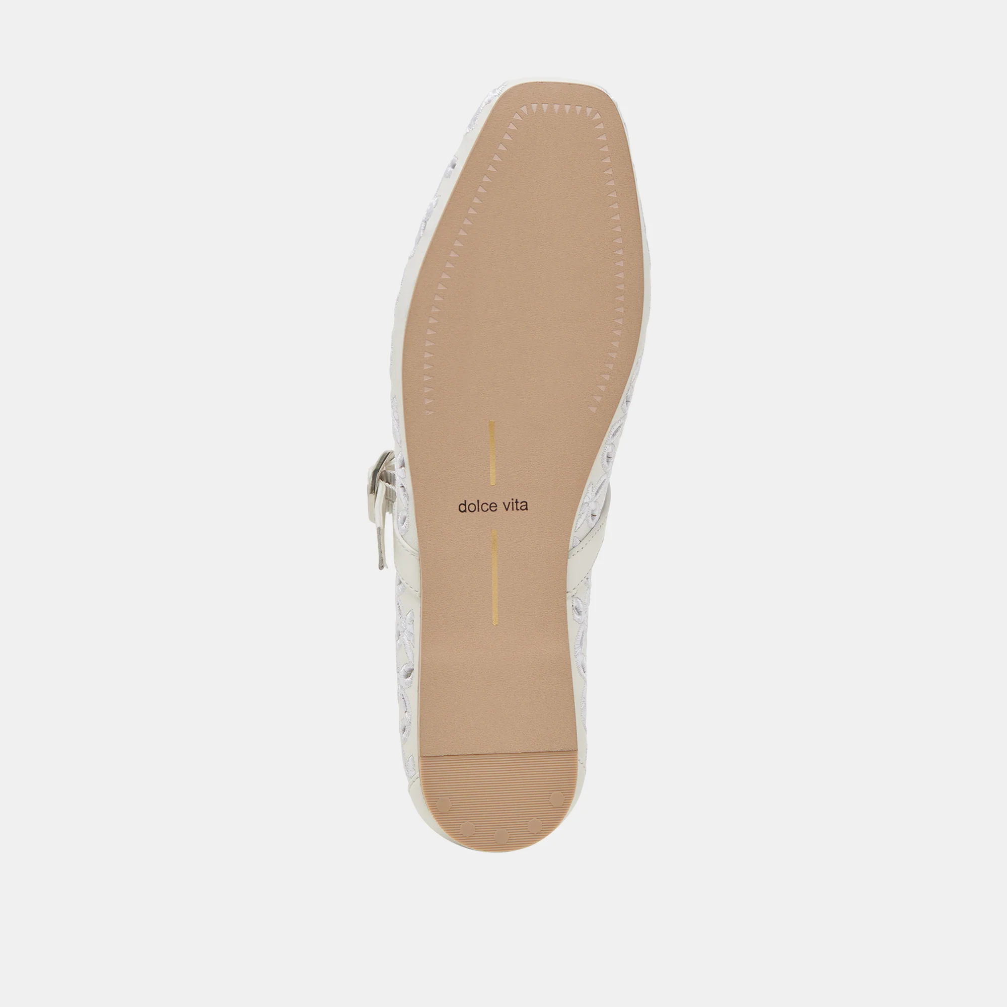 RODNI EYELET PERF BALLET FLATS TRUE WHITE LEATHER 26 RODNI EYELET PERF BALLET FLATS TRUE WHITE LEATHER