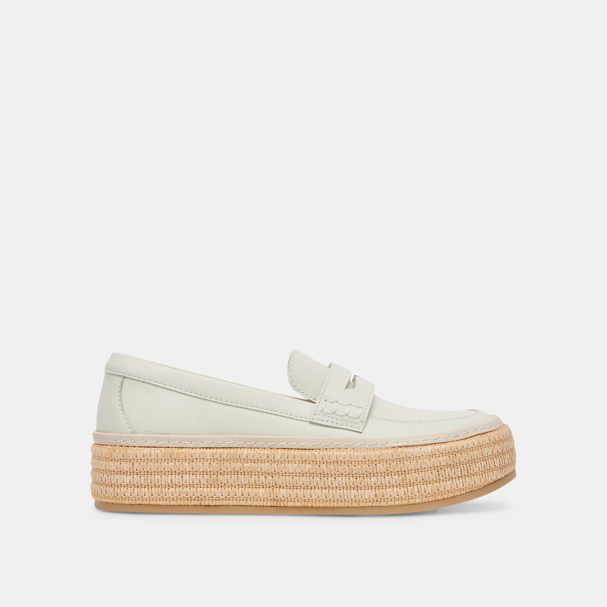 RANNA LOAFERS IVORY LEATHER 1 RANNA LOAFERS IVORY LEATHER