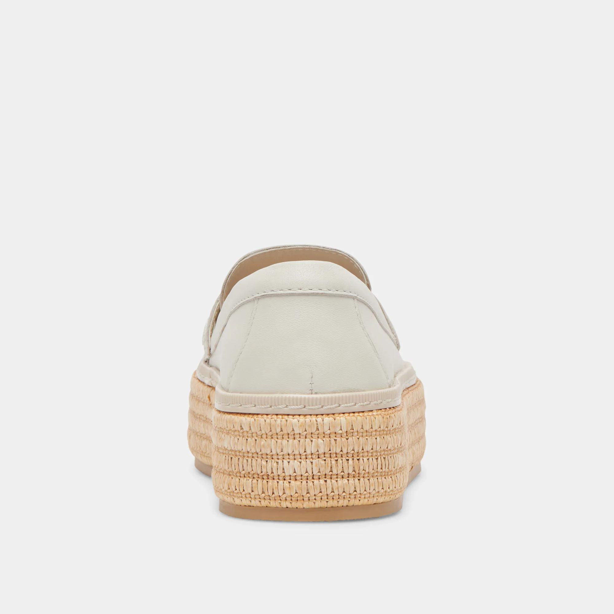 RANNA LOAFERS IVORY LEATHER 16 RANNA LOAFERS IVORY LEATHER