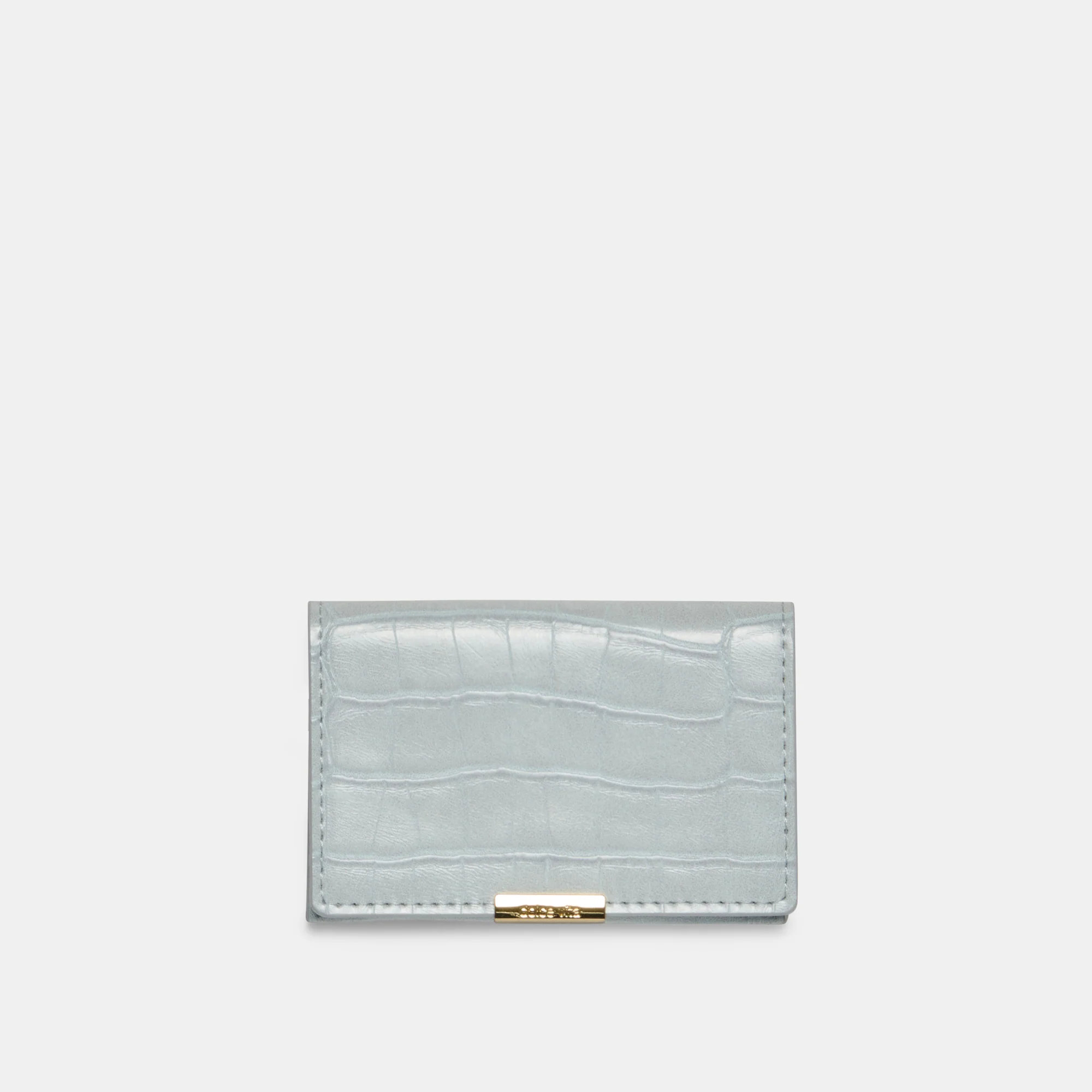 MINI-ME WALLET BLUE CROCO STELLA 1 MINI-ME WALLET BLUE CROCO STELLA