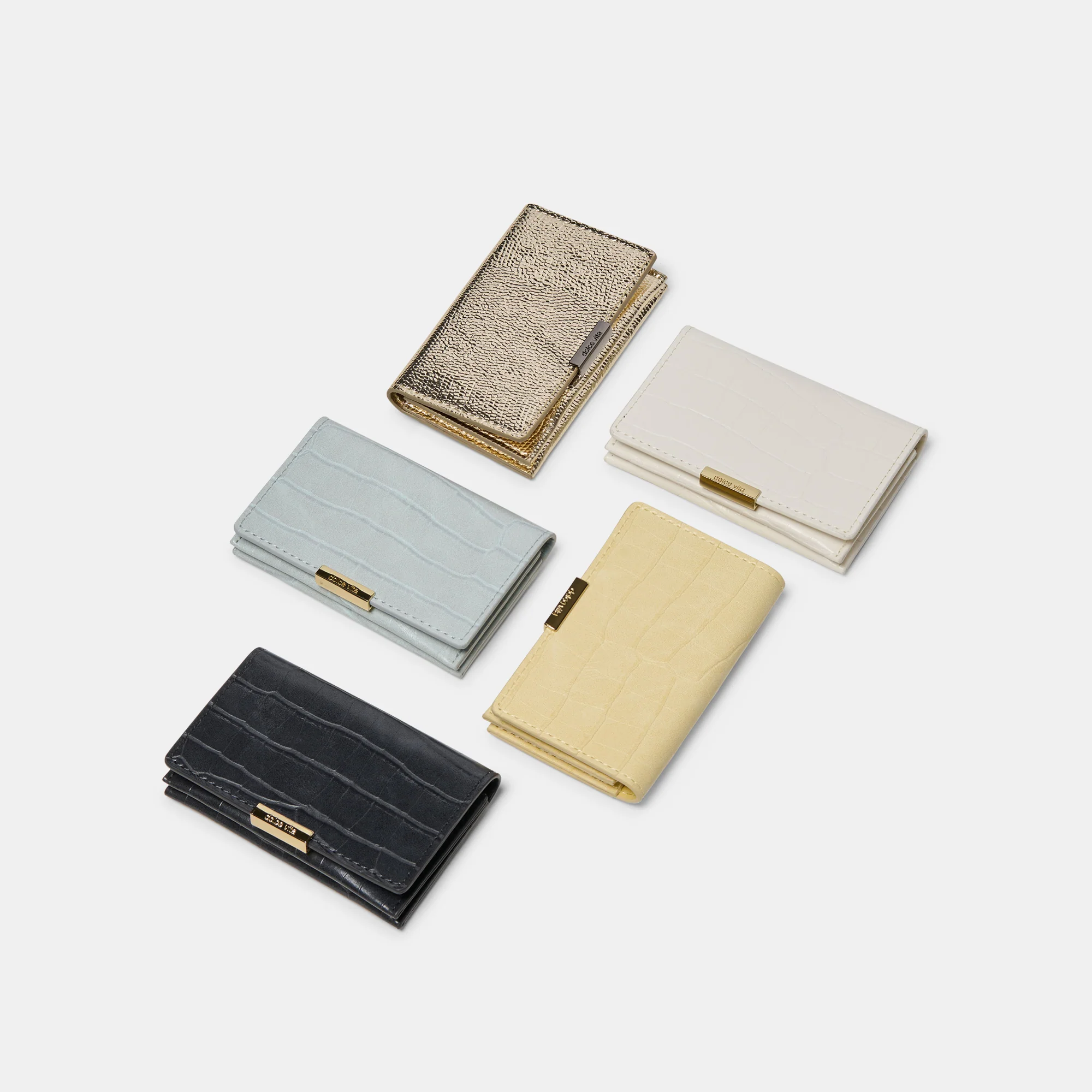 MINI-ME WALLET BLUE CROCO STELLA 14 MINI-ME WALLET BLUE CROCO STELLA