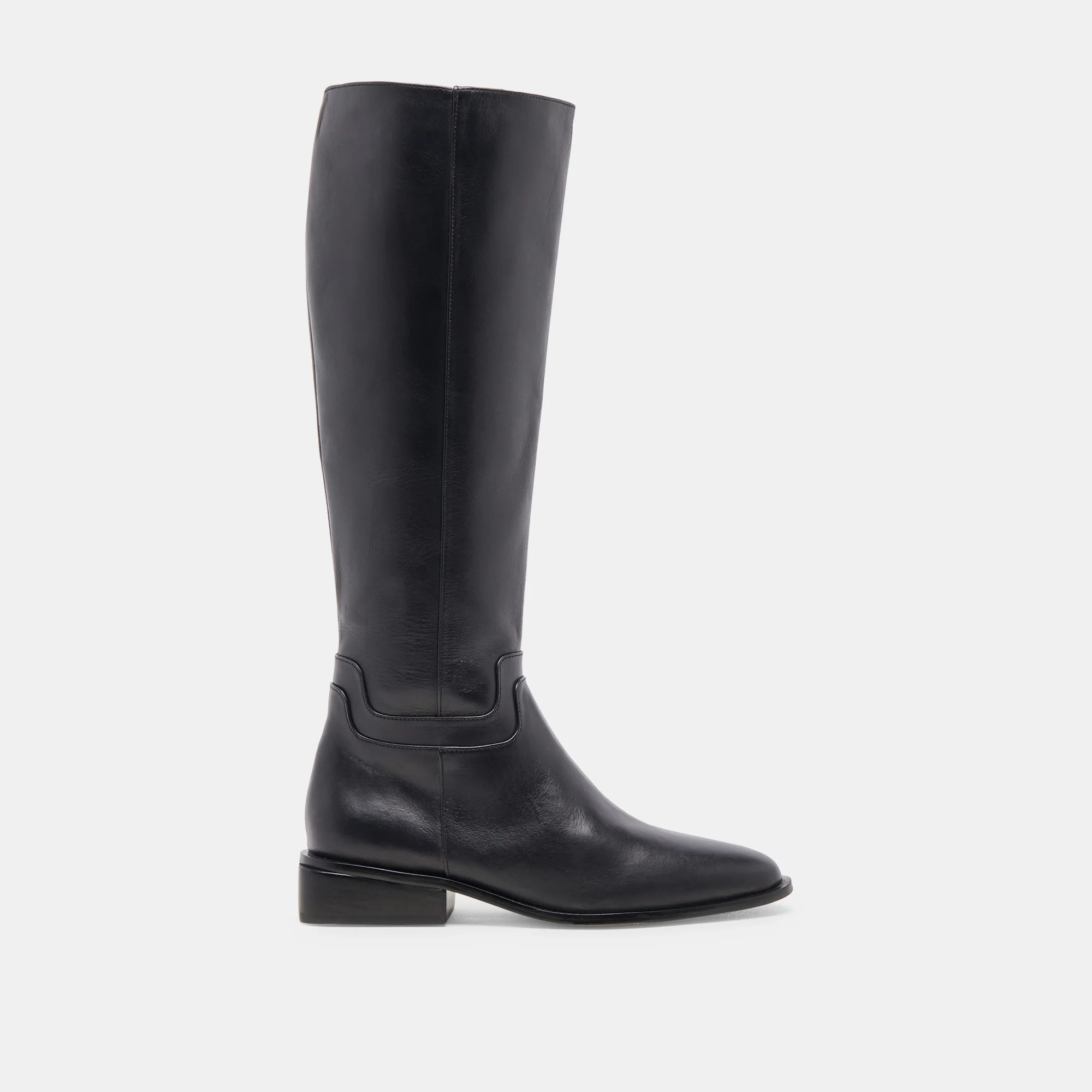 VERDI WIDE CALF BOOTS BLACK LEATHER 1 VERDI WIDE CALF BOOTS BLACK LEATHER