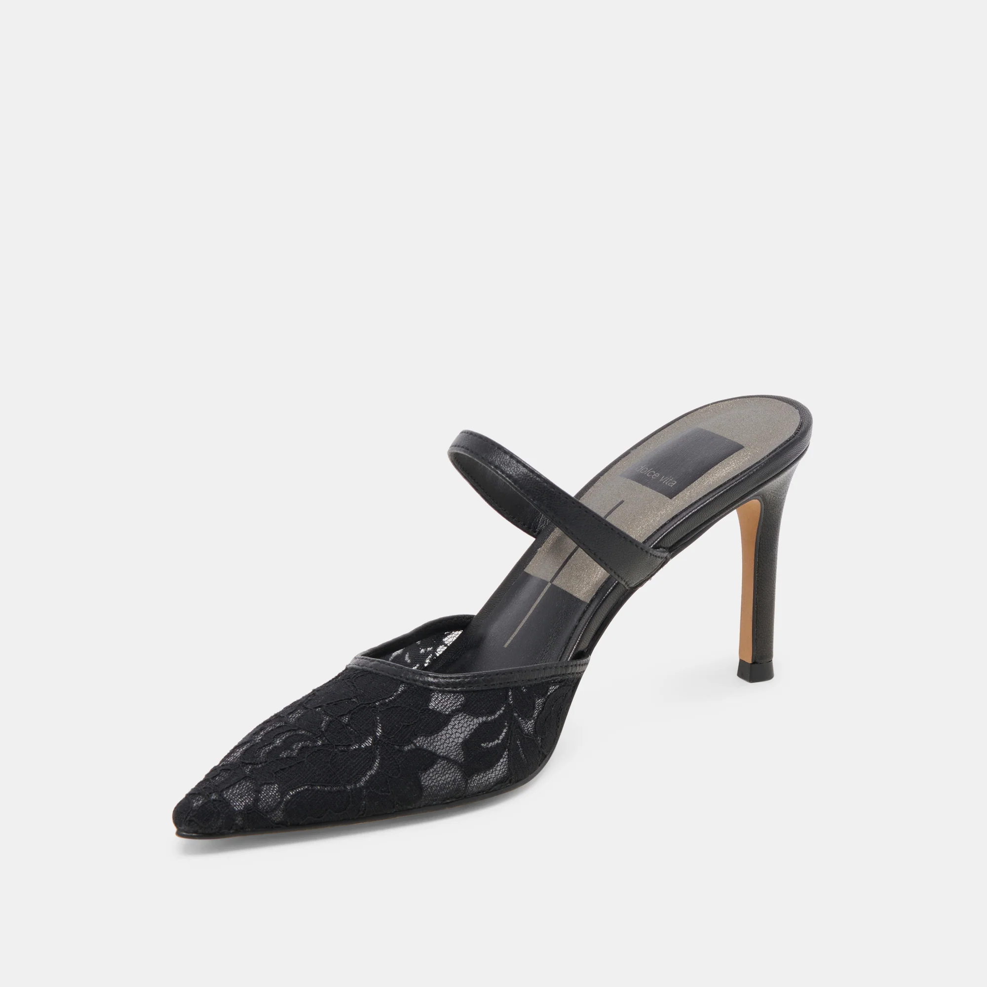 KATIK WIDE HEELS BLACK FLORAL LACE 13 KATIK WIDE HEELS BLACK FLORAL LACE